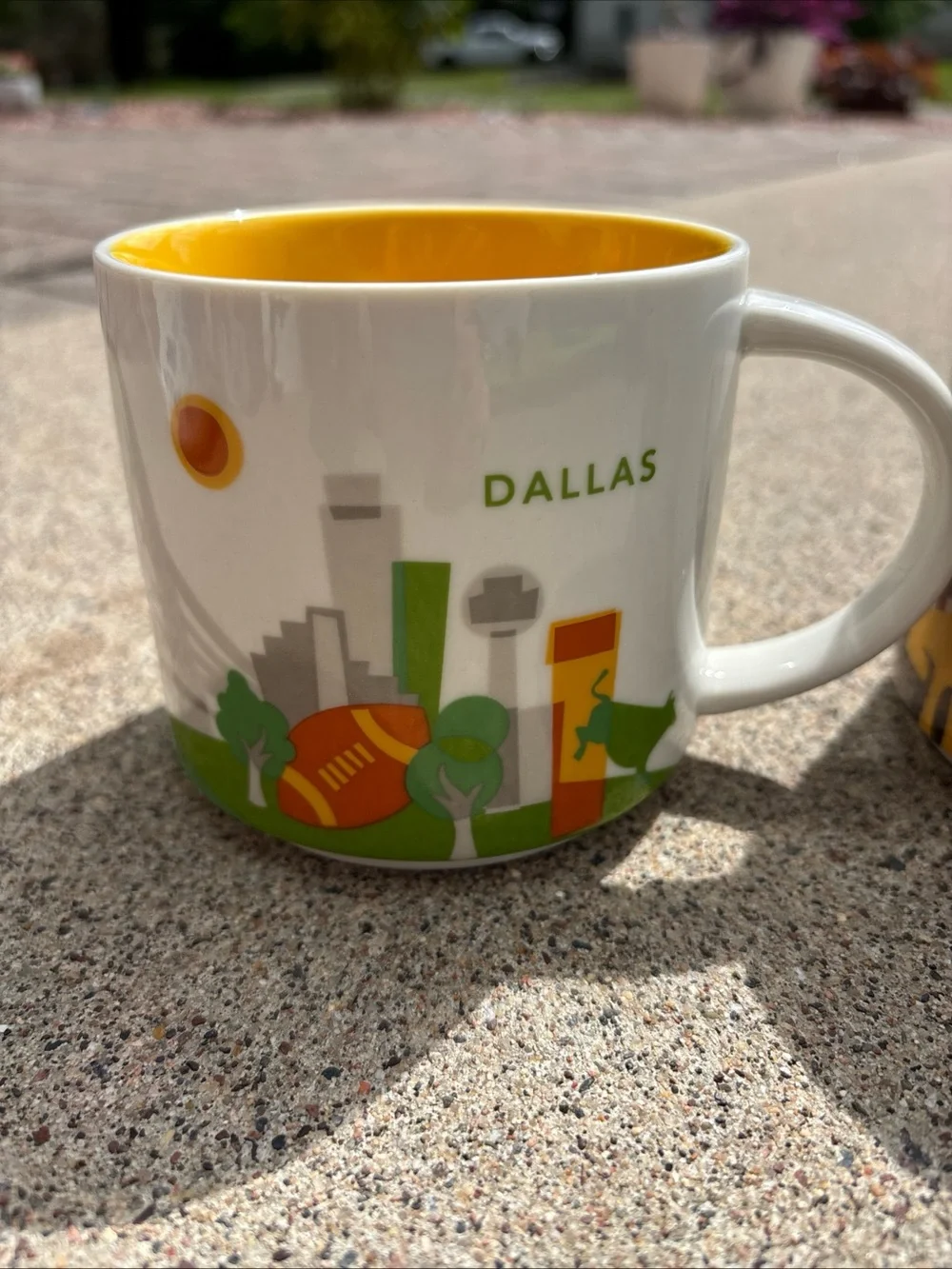 Starbucks “You Are Here” Collection Texas Houston & Dallas Mugs